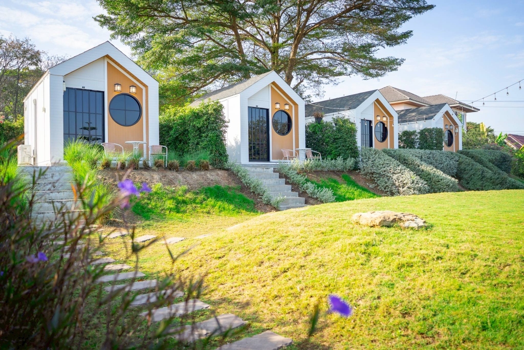 บ้านพักทรงเอเฟรม โซน A